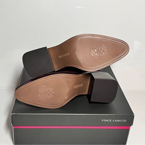 Vince Camuto Kortimy Water-Repellent Suede Mid-Shaft Boots - Picture 5 of 5